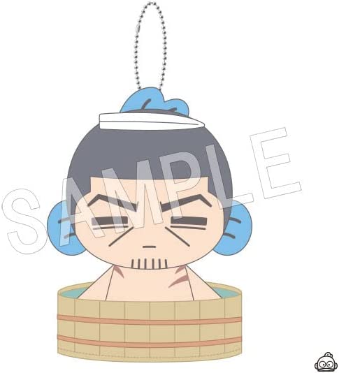 Golden Kamuy - Sanrio Characters - Tsukishima Hajime - Golden Kamuy x Sanrio Characters - Osuwari Nuigurumi Mascot - Plush Mascot - Hangyodon (Chugai Mining) - Brand New