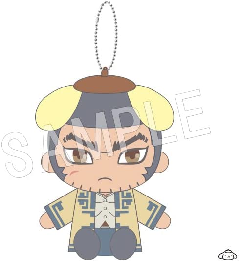 Golden Kamuy - Sanrio Characters - Tanigaki Genjirou - Golden Kamuy x Sanrio Characters - Osuwari Nuigurumi Mascot - Plush Mascot - Pom Pom Purin (Chugai Mining) - Brand New