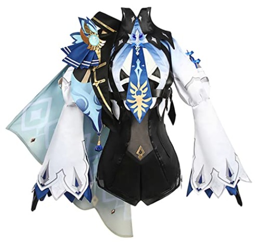 Genshin Impact Cosplay Eula Lawrence Cosplay Costume Uniform Dress Thomas Cosplay Klee Costume Albedo Outfits - Small - Eula