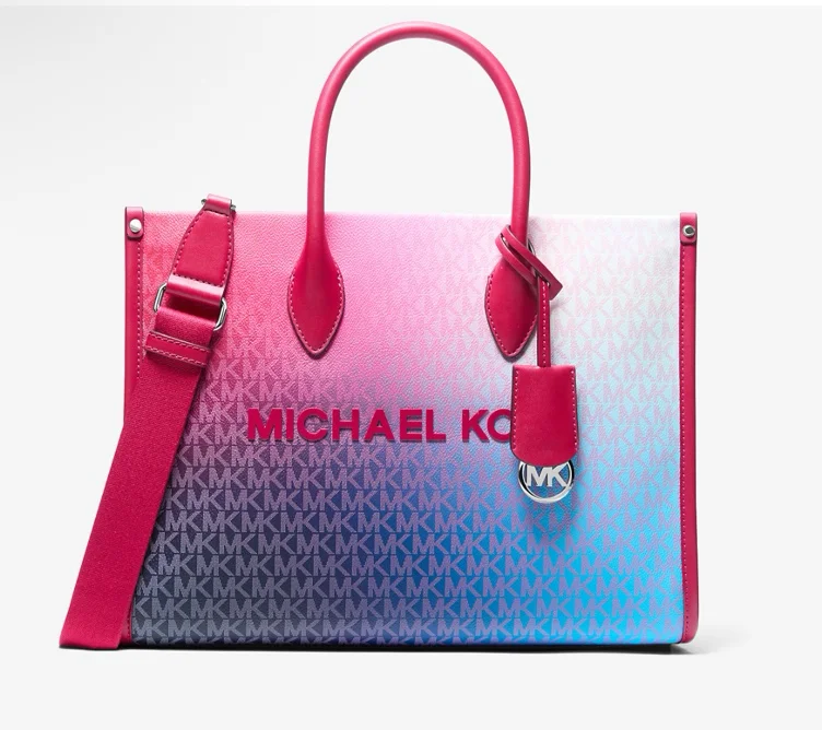 Mirella Medium Ombré Signature Logo Tote Bag
