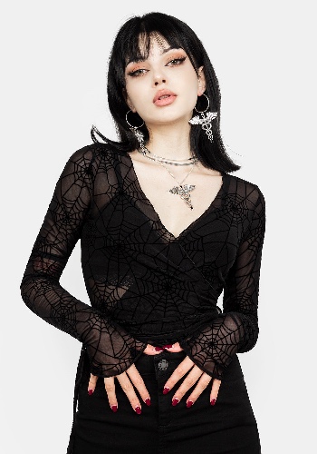 VENOM MESH WRAP TOP | US 8