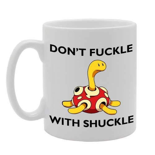 DON'T LE WITH SHUCKLE Novelty Gift Printed Tea Coffee Ceramic Mug