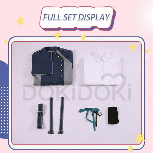 【Ready For Ship】DokiDoki-SR Anime Lycoris Recoil Cosplay Inoue Takina/Nishikigi Chisato Cosplay Uniform Costume | Inoue Takina / S