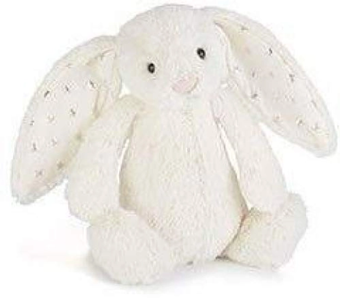 Jelly Cat Jellycat Bashful Twinkle Bunny (18cm),White