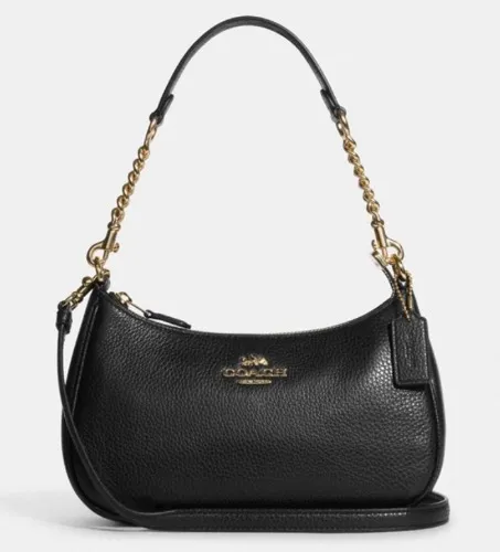 Geanta De Umar Coach Preturi Mici - Dama Teri Aurii Negrii