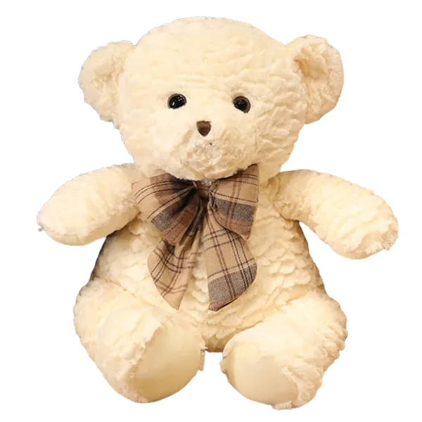 Manchester Teddy Bear Plushies (3 Colors, 3 Sizes) - 13? / 35cm / White