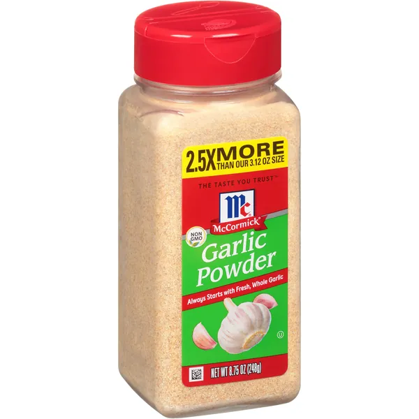 McCormick Classic Garlic Powder, Value Size, 8.75 oz - Garlic Powder