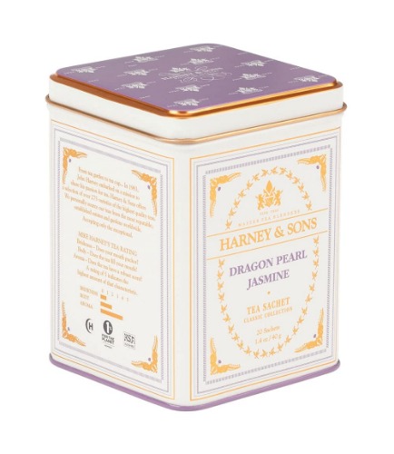 Harney & Sons Dragon Pearl Jasmine Tea, 20 Count(Pack of 1) - Tea Dragon Pearl Jasmine 20 Count (Pack of 1)