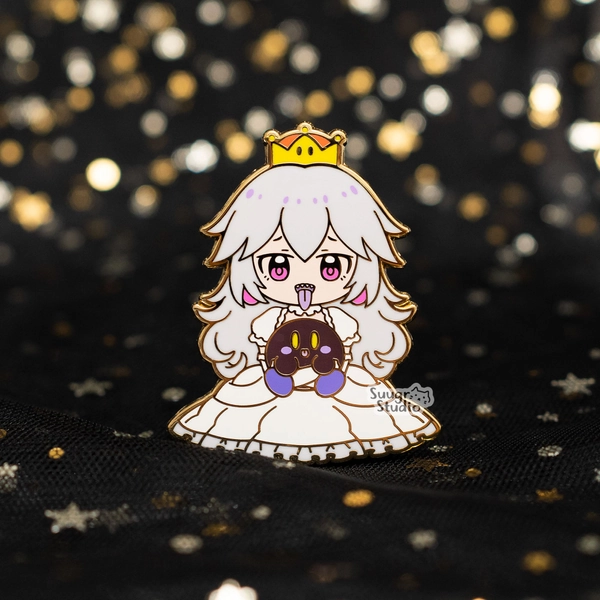 Princess x Poyo(Boosette) Hard Enamel Pin