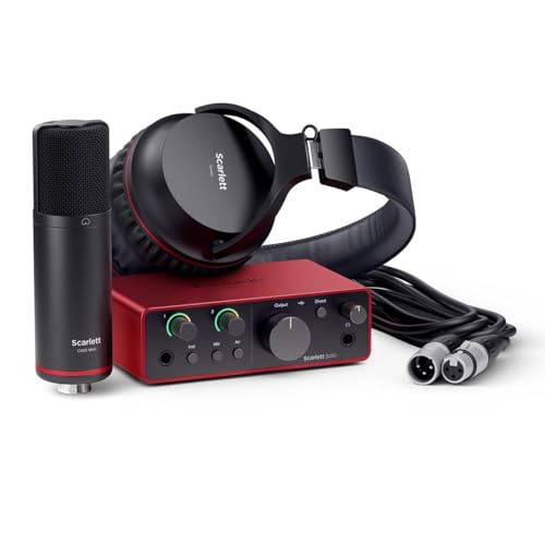 Focusrite Scarlett Solo Studio 4th Gen Recording Bundle - Solo Studio - 4th Gen