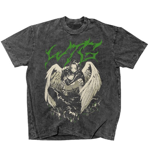 Fallen Angels Vintage Wash Tee - medium