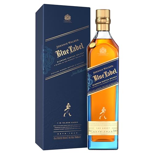 Johnnie Walker, Blue label whisky, Escocés blended, 700 ml - Blue Label 70cl - Whisky