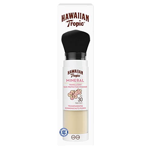 Hawaiian Tropic Brocha de Maquillaje con Protección Solar SPF 30, 4,25g