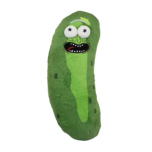 Buckle-Down Dog Toy, Rick and Morty, Plush Squeaker Chew Toy