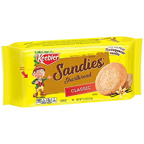 Keebler Sandies Classic Shortbread Cookies, 11.2 Ounce, pack of 1 (3010010018)