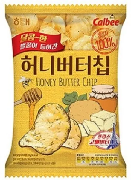 Haitai 2.11 Honey Butter Chip (60 g), 33.76 Ounce, (Pack of 16)