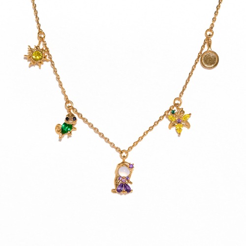 Disney Tangled Necklace | Gold