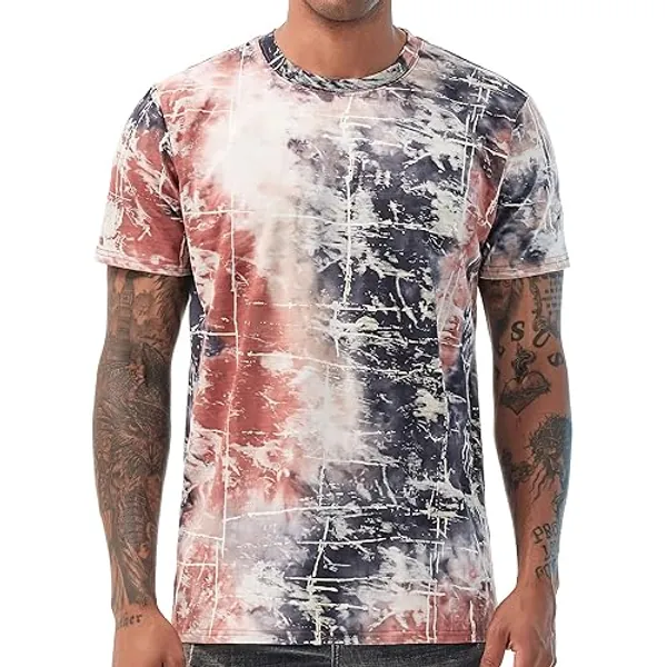 YININF Mens Hipster Hip Hop Short Sleeve Print T-Shirt Shirts Men