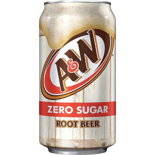Diet A&W Root Beer - 24 Case