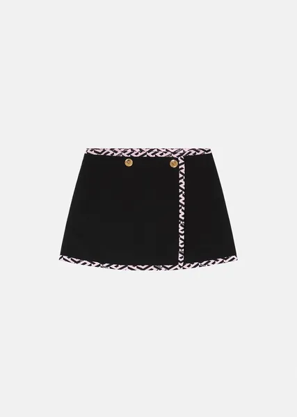 Versace La Greca Mini Skirt