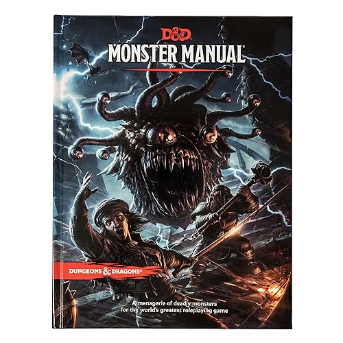 D&D 2014 Monster Manual (Dungeons & Dragons Core Rulebook) - 2014 Edition