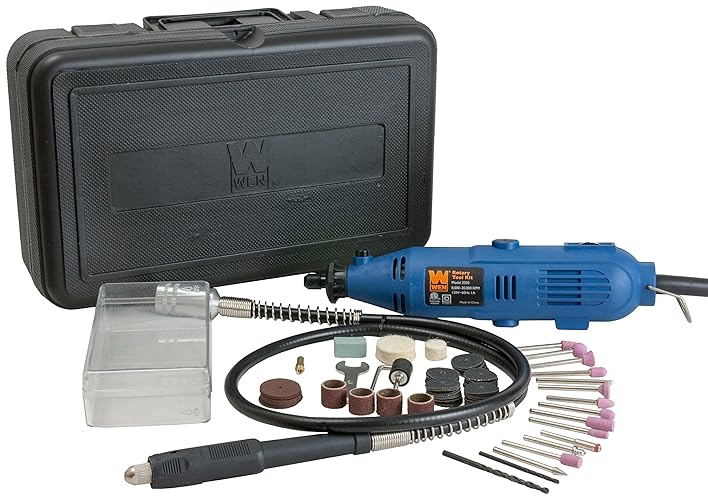 WEN 2305 Rotary Tool Kit with Flex Shaft - Corded Basic - Tool Kit