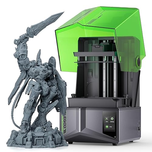 ELEGOO Saturn 4 Resin 3D Printer, 10" 12K HD Mono LCD, Smart Automatic Leveling, AI Print Monitoring, Large Printing Volume 8.62 x 4.84 x 8.66 inches - Saturn 4