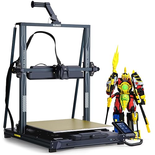 ELEGOO Neptune 4 Max 3D Printer, 500mm/s Fast Printing, Support 300°C Printing, Auto Leveling and Direct Drive Extruder, 420x420x480mm Large Build Volume - ELEGOO Neptune 4 Max