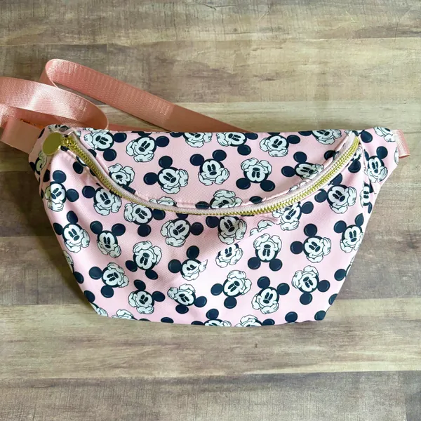 Ready to Ship - Vintage Mouse - Large Belt Bag | Crossbody | Waistbag | Fanny Pack