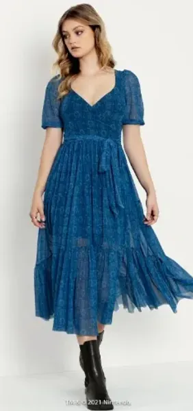 BlackMilk Clothing WEAPONS WRAP MIDAXI DRESS