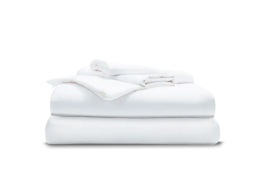 Miracle Sheet Set by Miracle Brand - King / White / Extra Luxe (Sateen)