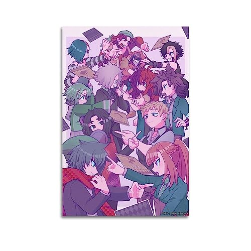 Vprtatfo Your Turn to Die Video Game Poster Canvas Wall Art Picture Print Painting for Home Wall Decor 16x24inch(40x60cm) - 16x24inch(40x60cm)