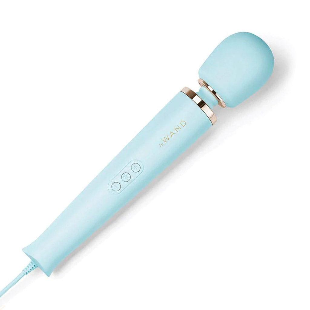 Le Wand Plug-In Vibrating Massager | Sky Blue