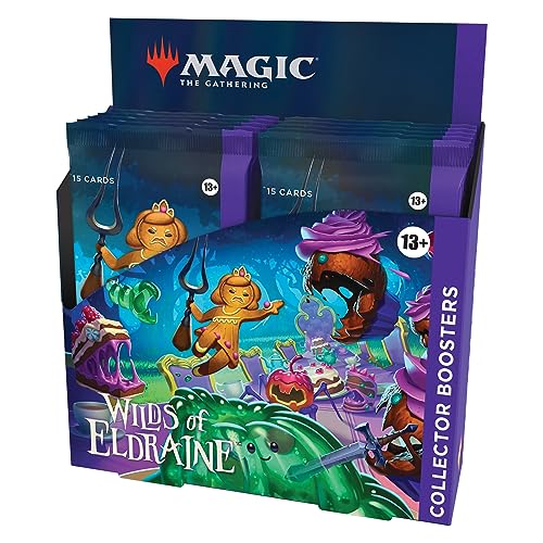 Magic: The Gathering Wilds of Eldraine Collector Booster Box - 12 Packs (180 Magic Cards)