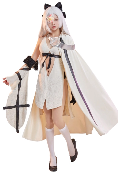 Drakengard 3 Lady Zero Cosplay Costume Dress Set