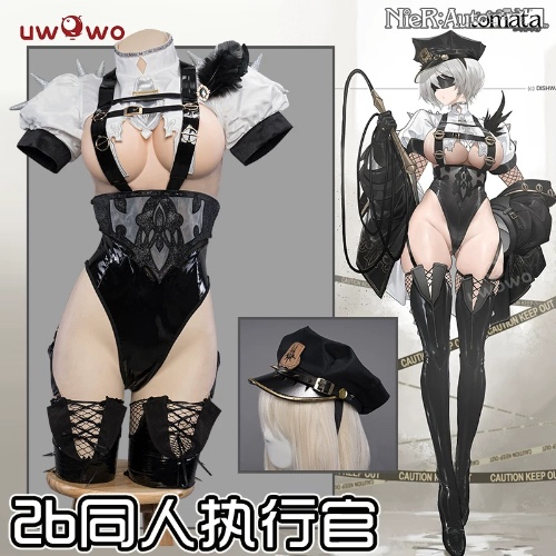 Nier Automata 2B Cop Cosplay