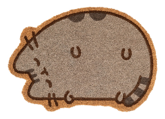 Grupo Erik Official Pusheen Door Mat 15.7 x 23.6 inches, Front Door Mat - Indoor Outdoor Floor Doormat Rug Entryway Welcome Mats - Entrance Shoe Scraper - Pusheen Gifts - 