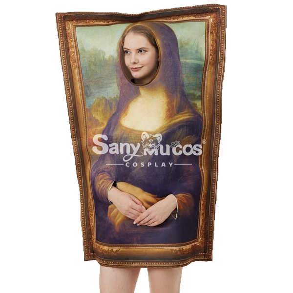 【In Stock】Halloween Cosplay Paintings Cosplay Costume - Mona Lisa