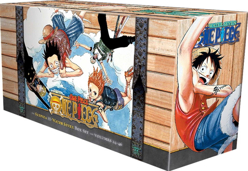 One Piece Box Set 2 Skypeia and Water Seven Volumes 24-46 with Premium: Volume 2