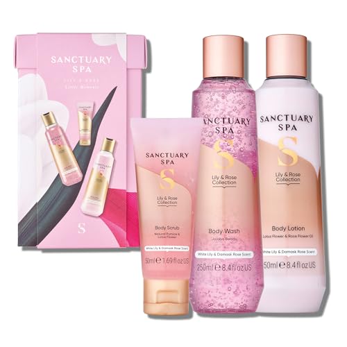 Sanctuary Spa Little Moments Gift Set, Vegan, Gift For Women, Gift For Her, Womens Gift Sets - Little Moments Lily & Rose