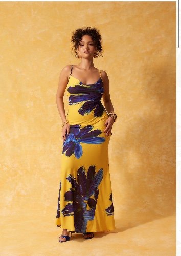 Yellow flowery Sundress