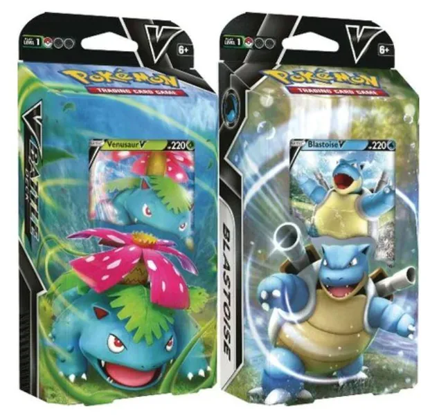 Pokemon V Battle Deck - Venusaur / Blastoise - Bundle of 2 (English) [In Stock, Ship Today]