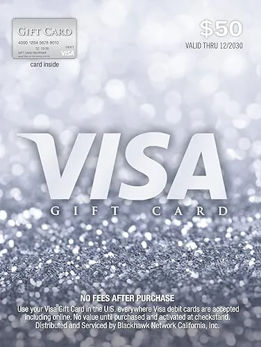 $50 Visa Gift Card