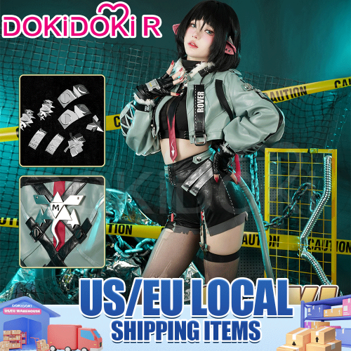 【US/EU LOCAL SHIPPING】【Size S-3XL】Dokidoki-R Game Zenless Zone Zero Cosplay Jane Doe Costume | 【For CZ/GE/AT/BE/PL/NL/FR/IT/ES/PT Addresses Only】 / Costume Only-L
