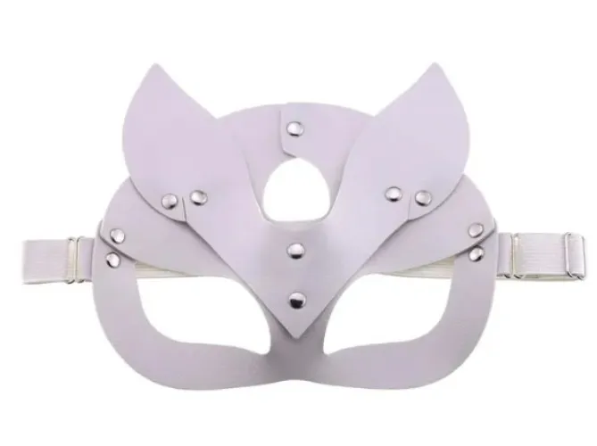 White PVC Mask - For Her