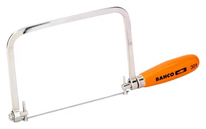 BAHCO 301 6 1/2 Inch Coping Saw, Orange