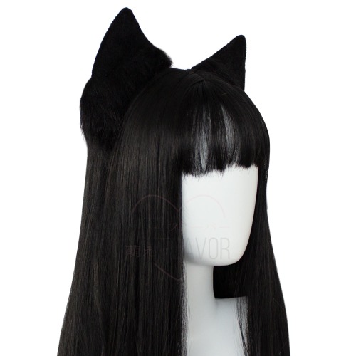 Winter Fox Headband - Black