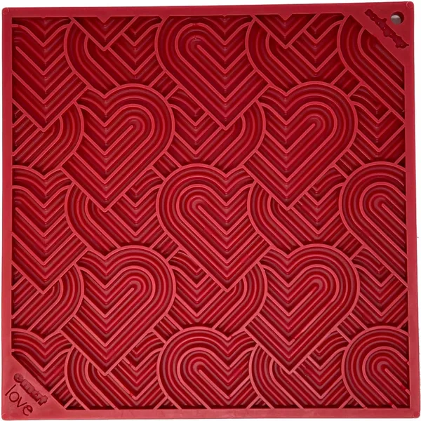 Heart Design Love eMat Lick Mat