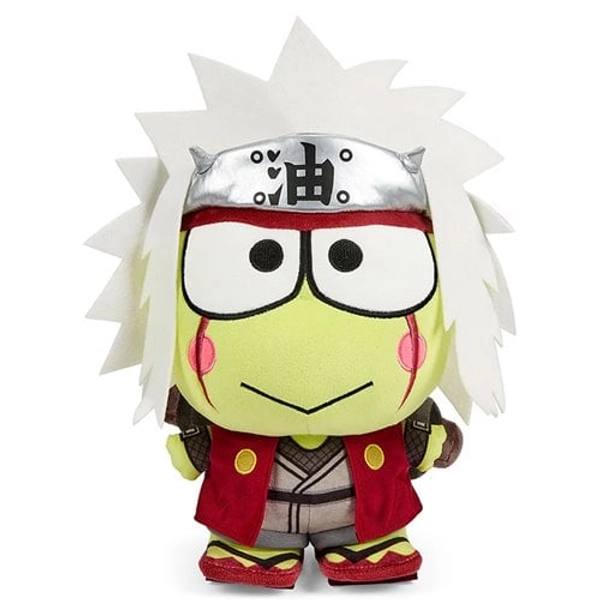 Naruto x Hello Kitty and Friends Keroppi as Jiraiya 13-Inch Medium Plush