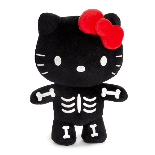 Hello Kitty Glow-in-the-Dark 8" Skeleton Plush (Halloween 2023 Series) | Default Title